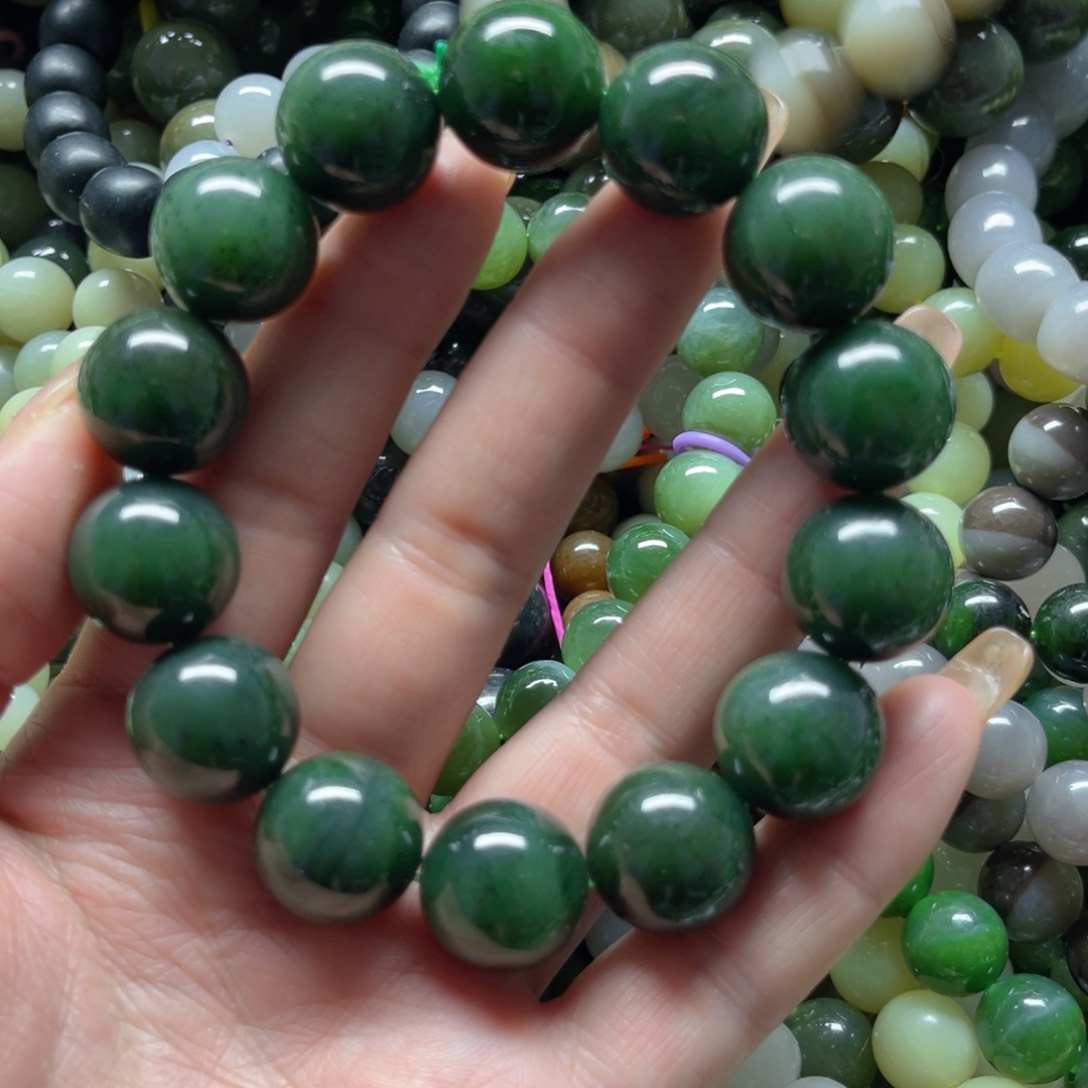 和田玉手链未镶嵌