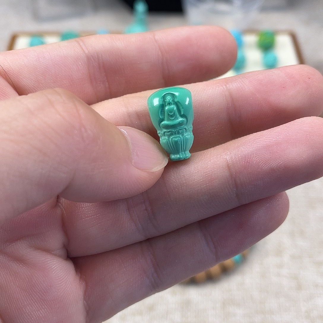 原生态湖北松配饰，直径10