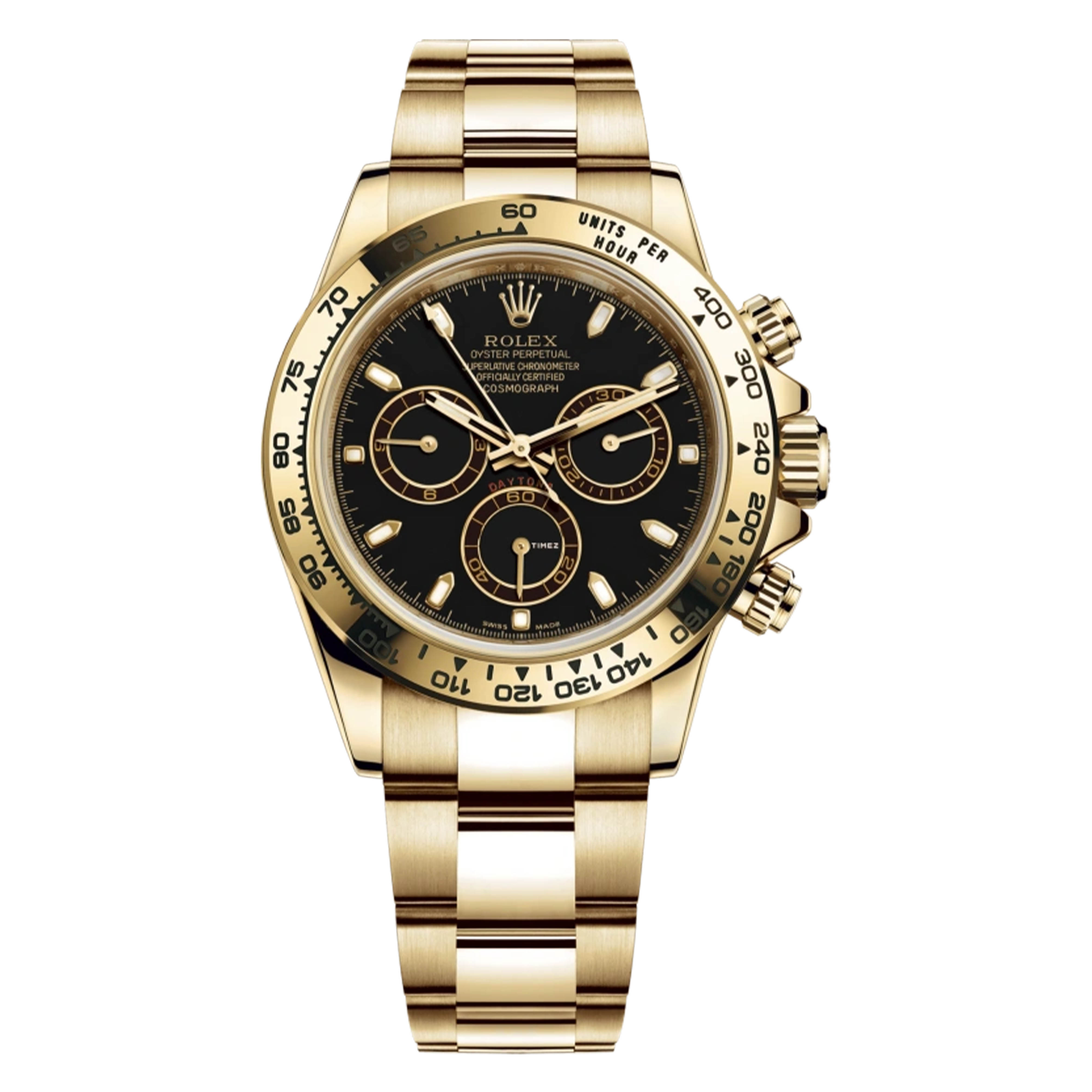 99新 Rolex/劳力士 /116508全金黑武士/40mm