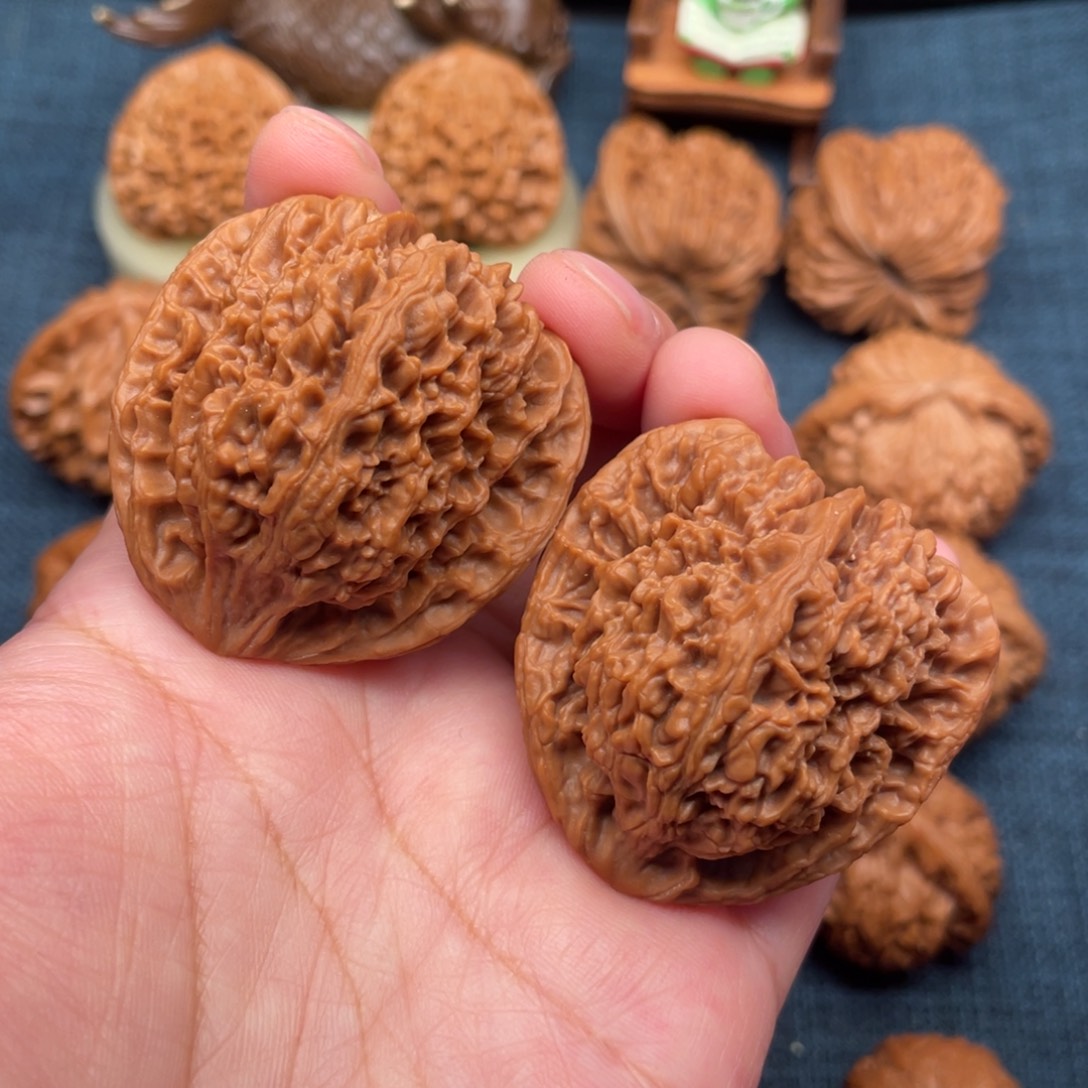 把件文玩核桃43毕业三角南疆全品