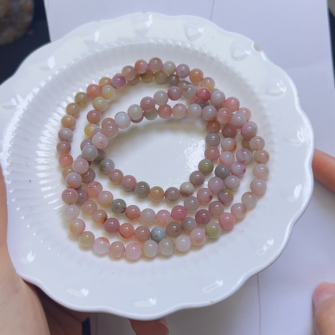 玛瑙/玉髓未镶嵌定制手串