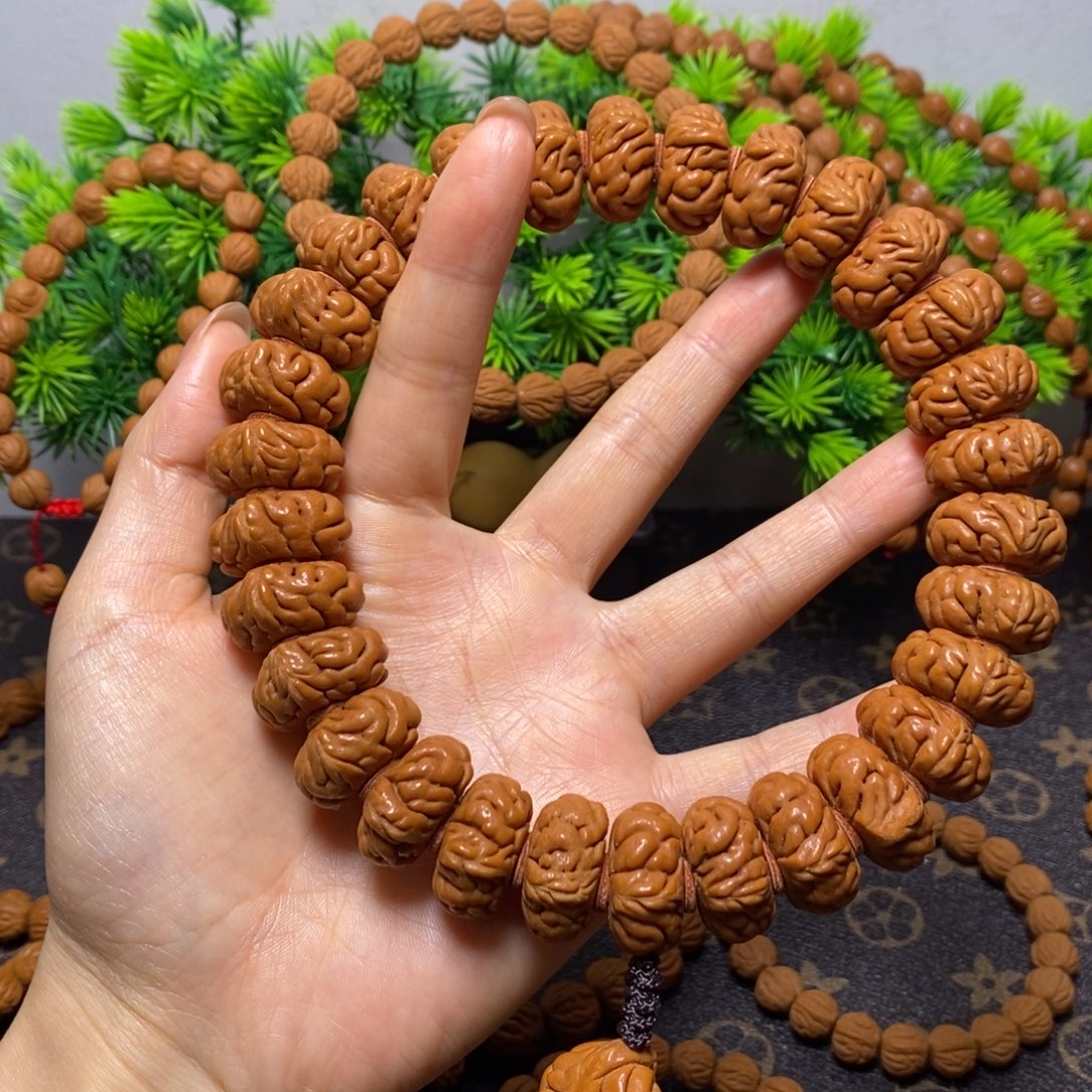 一***然手串桃核秦岭桃核