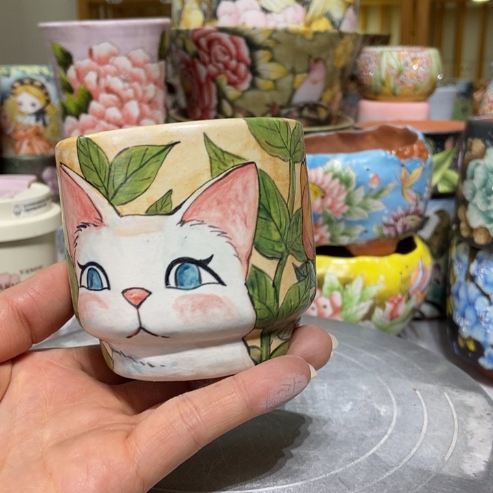 景德镇艺术手绘作品
