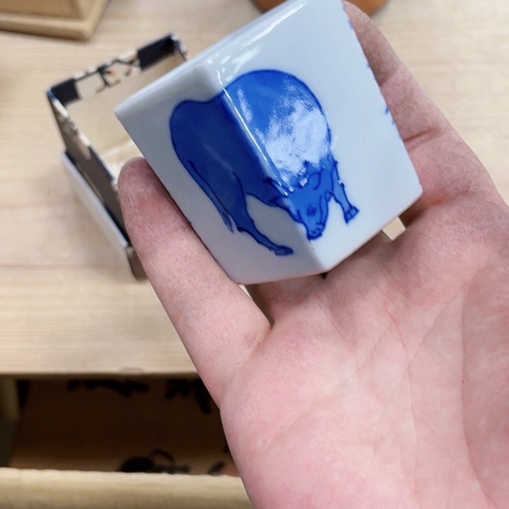 瓷片瓷制作工艺品摆件