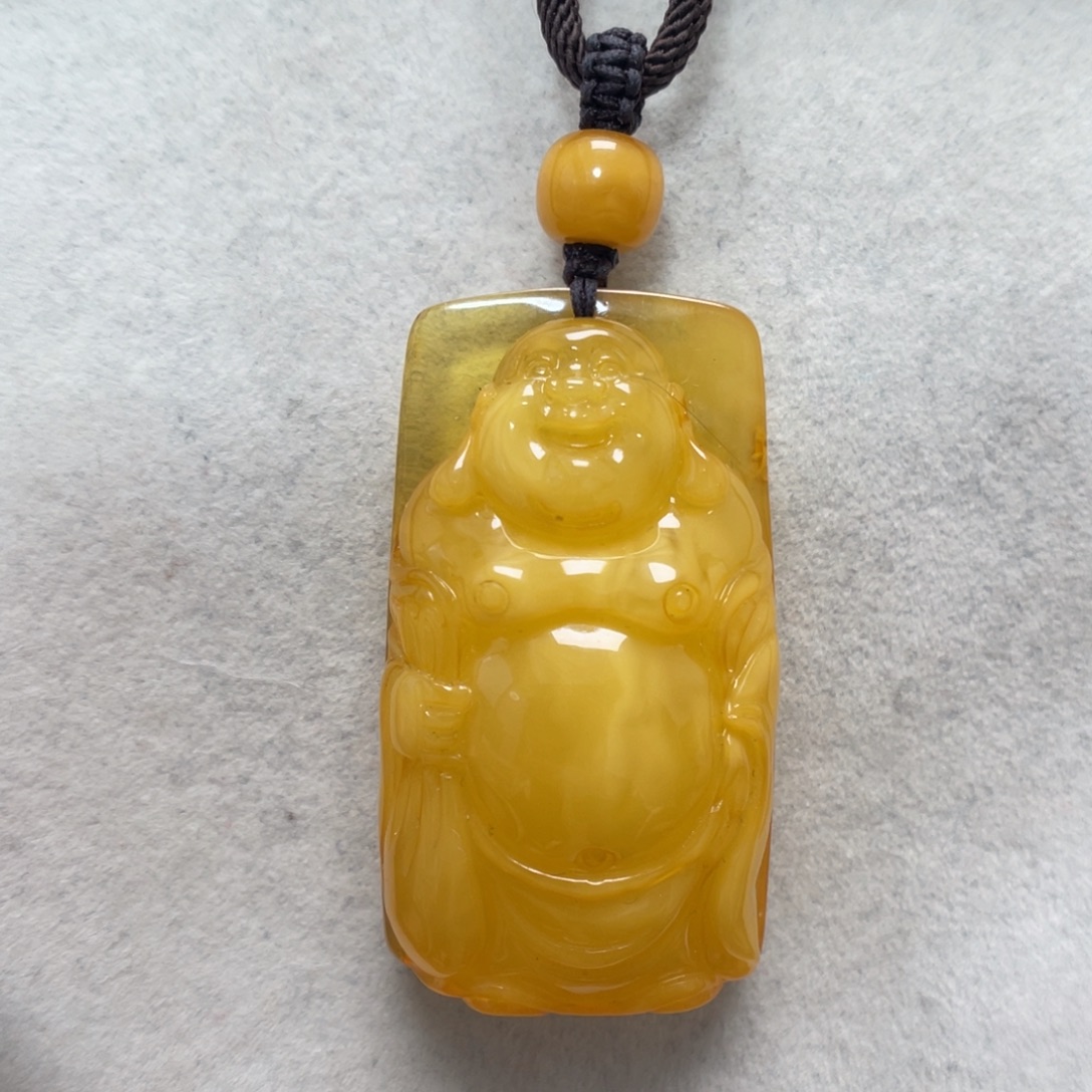 蜜蜡未镶嵌颈饰蜜蜡