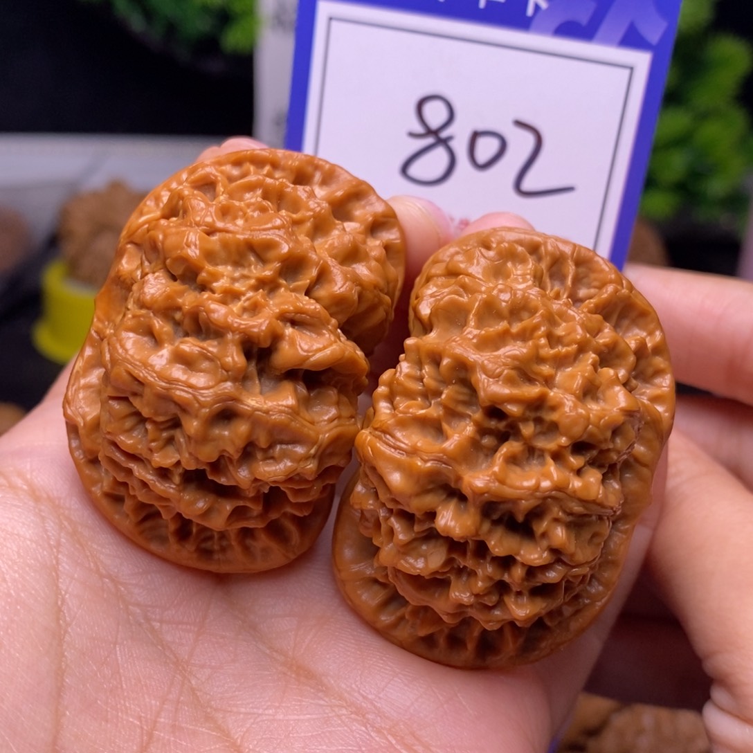 把件文玩核桃50官帽802
