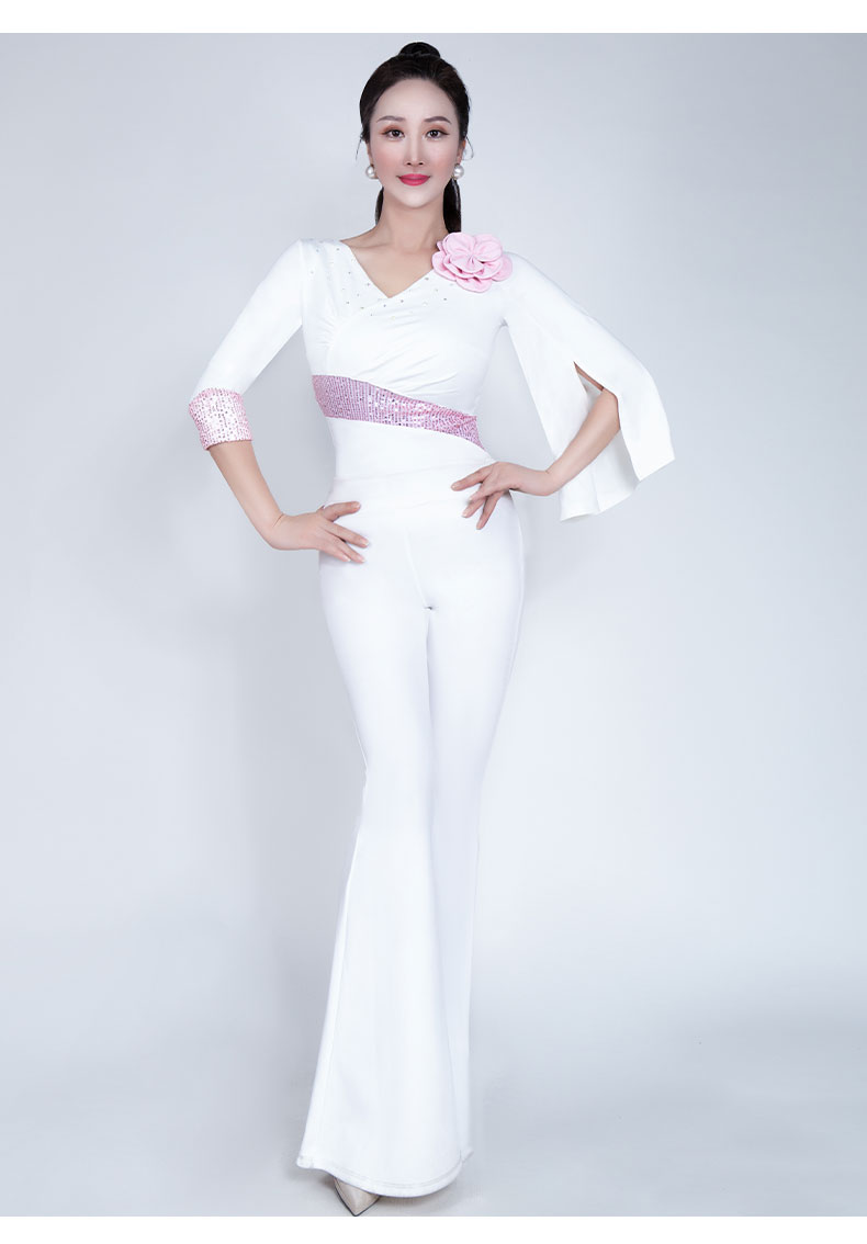 XT1353舞姿翼修身形体衣礼仪服2025新款训练走秀肚皮舞练功服舞蹈