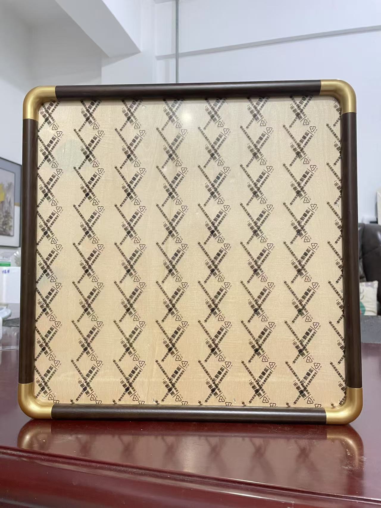 国画画框装裱框架书法空框68定制铜圆角相框挂墙大尺寸卡纸字画