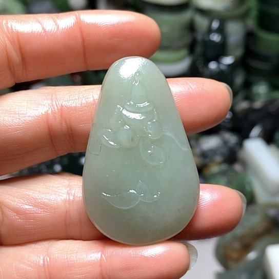 未镶嵌和田玉（糖玉）珠宝半成品