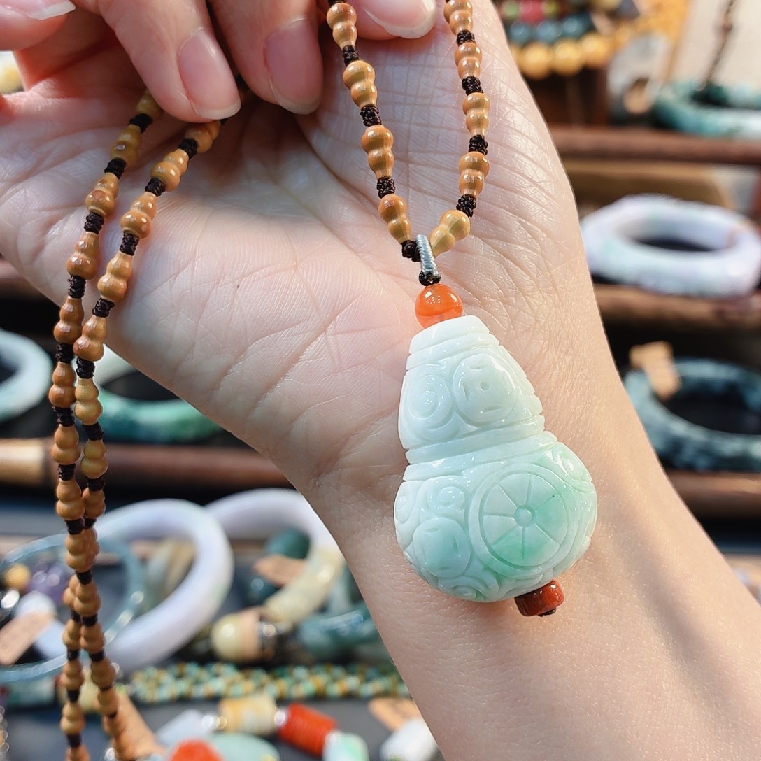 翡翠未镶嵌手链手串