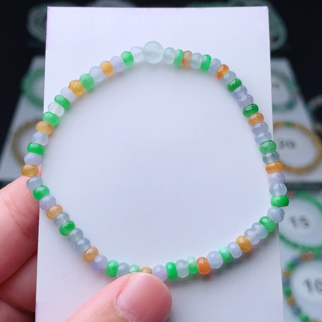 翡翠手串未镶嵌翡翠