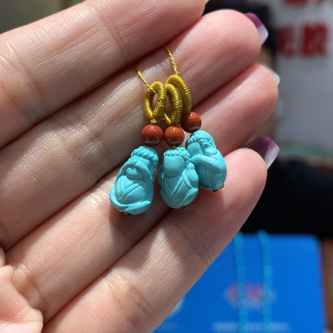 未镶嵌绿松石配饰