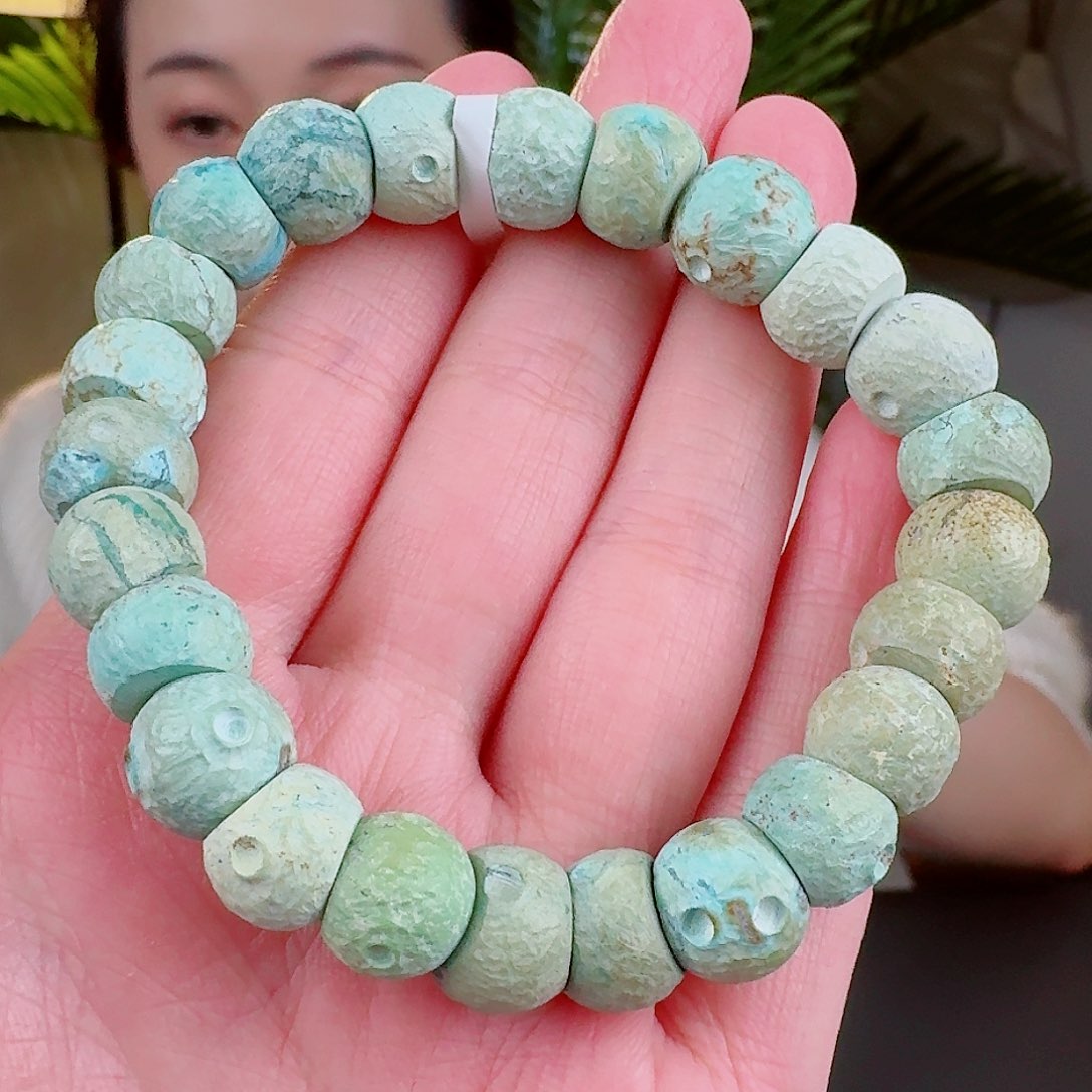 绿松石珠宝奇石未镶嵌