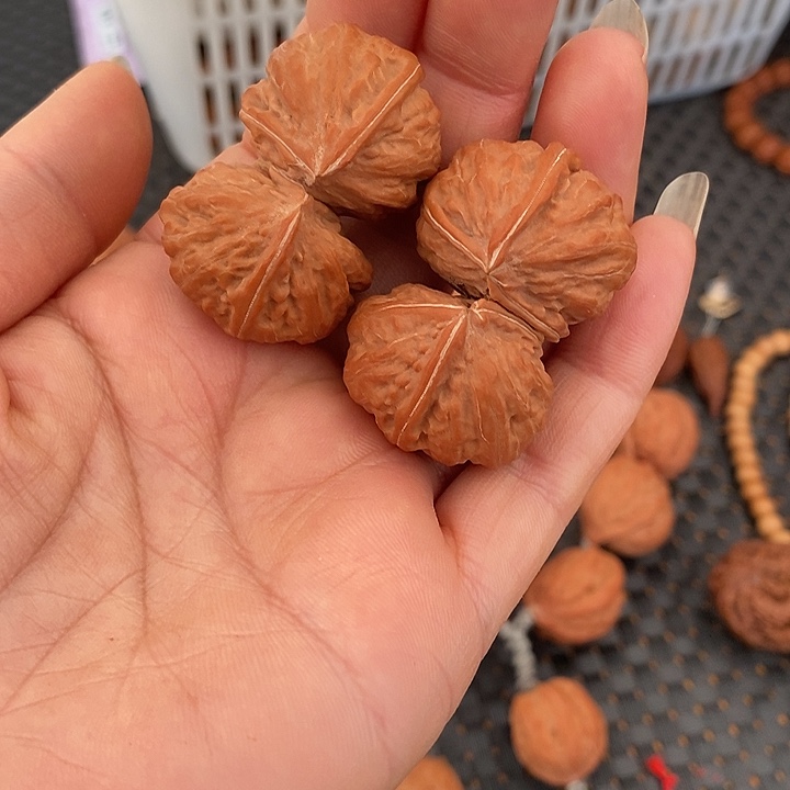 文玩核桃把件小连体