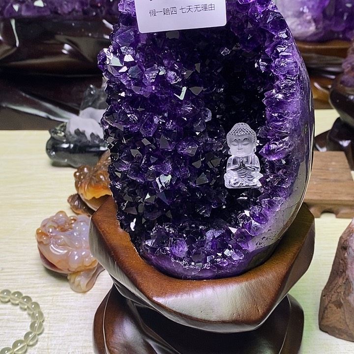 水晶天然水晶家居办公摆件未镶嵌