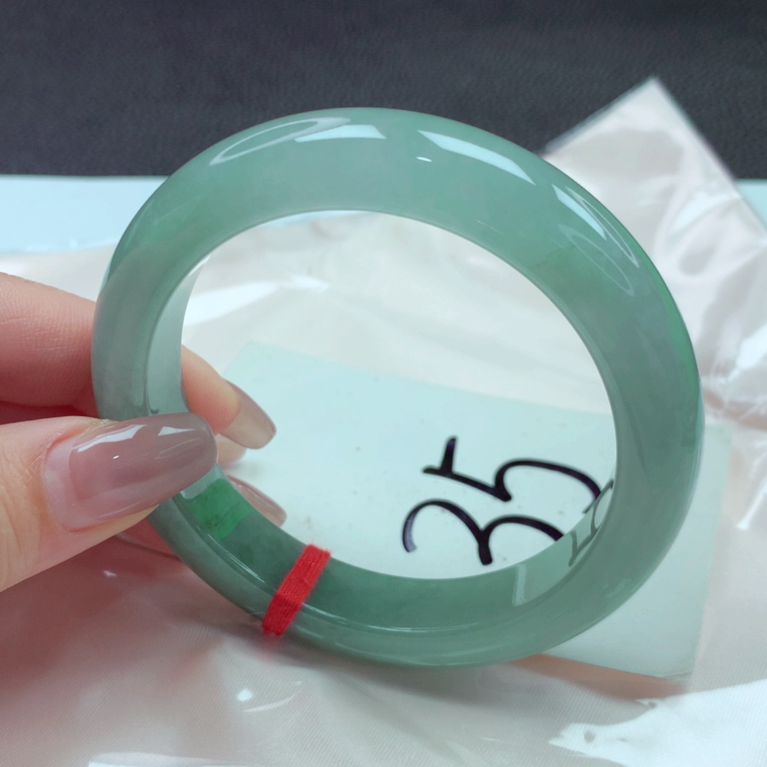 翡翠手镯未镶嵌手镯58