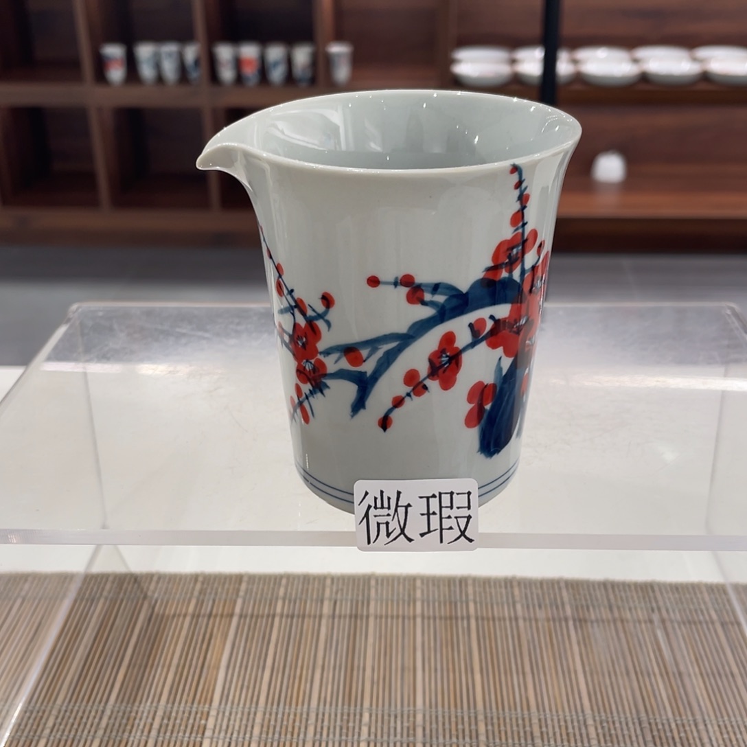 微瑕釉下彩纯手绘