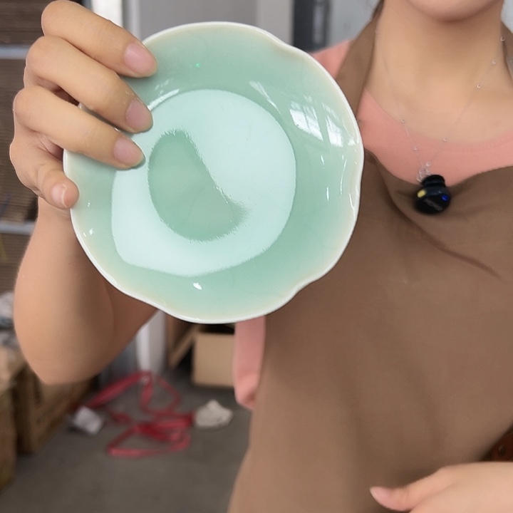 龙泉云间青瓷小米茶器