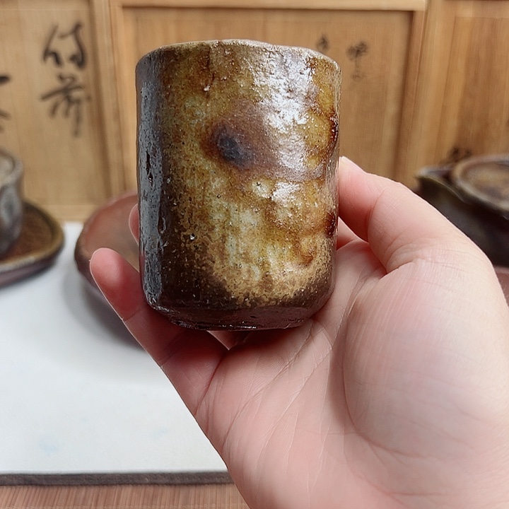 备前烧，森笃夫主人杯