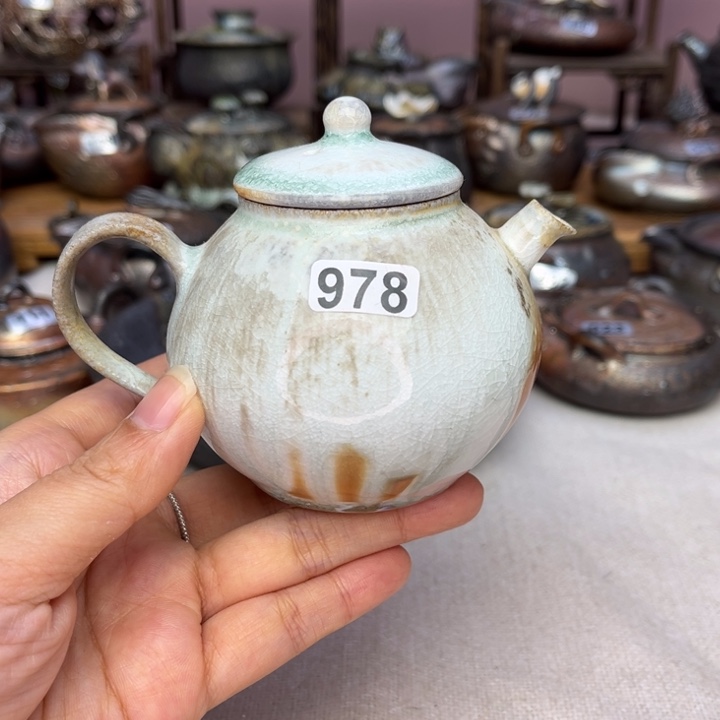 壶裸柴烧陶瓷茶具