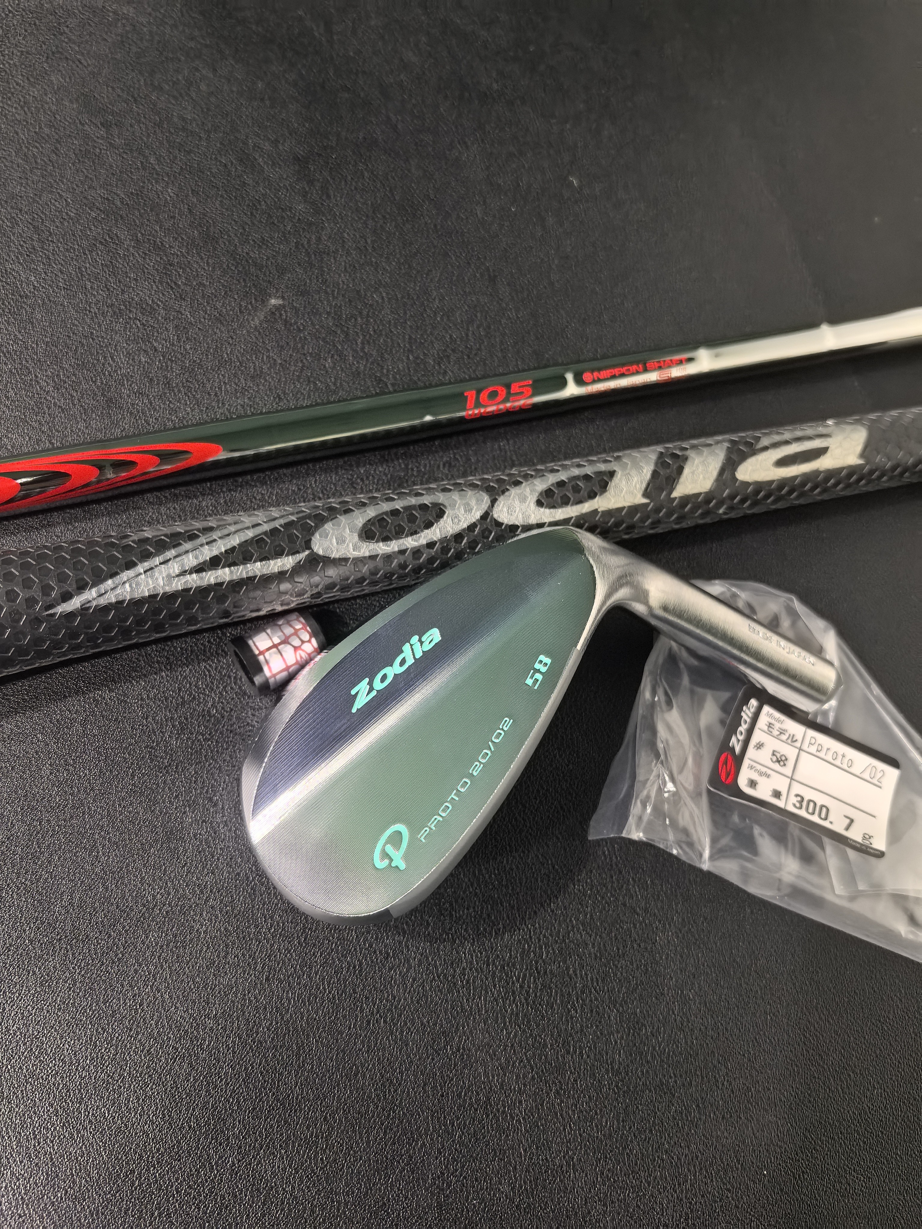 zodia proto02挖起杆，58度，可根据客户要求搭配杆身！