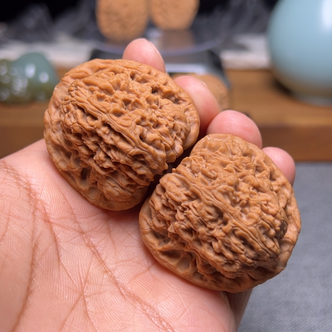 文玩核桃把件41南疆石