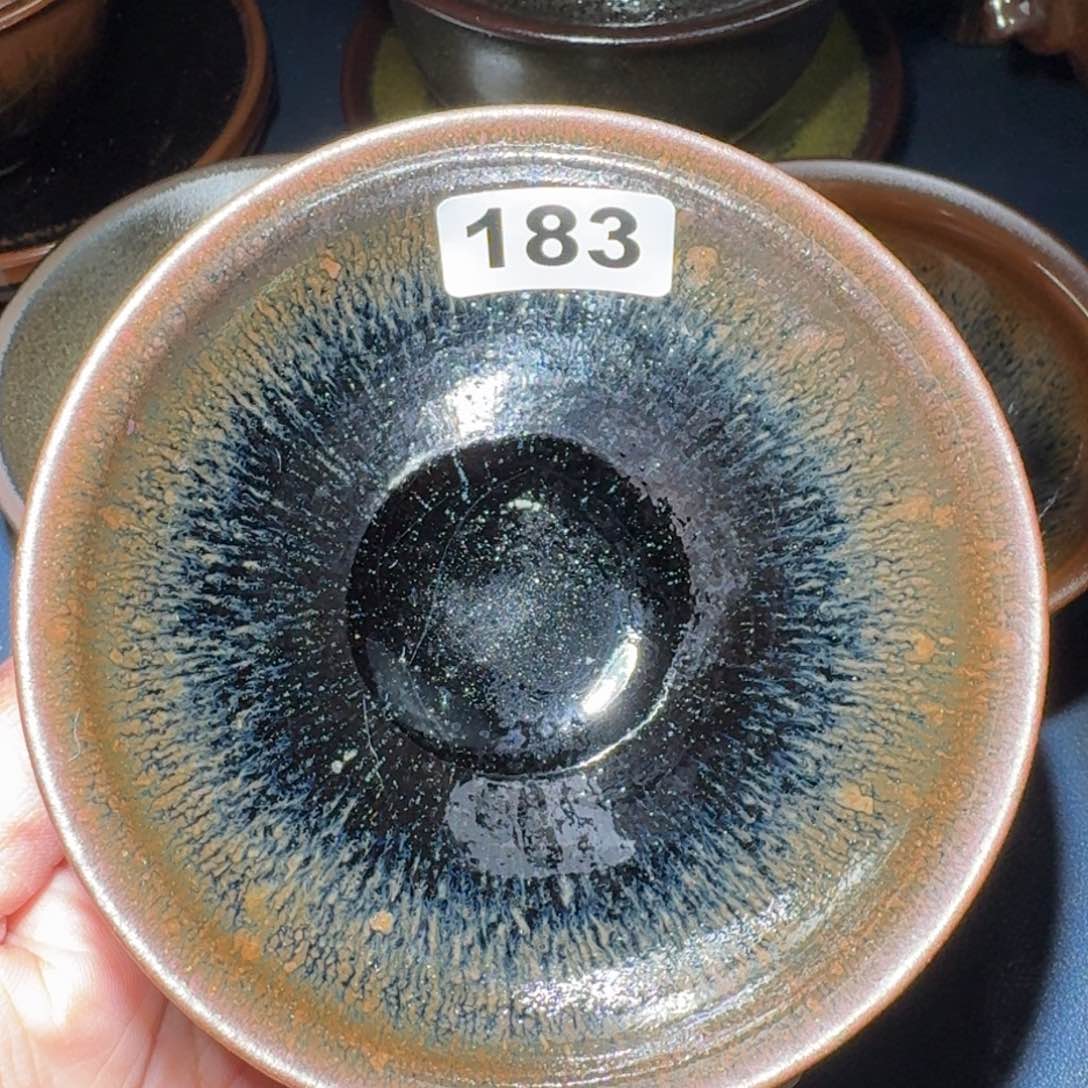 小雨茶盏，手工柴烧，