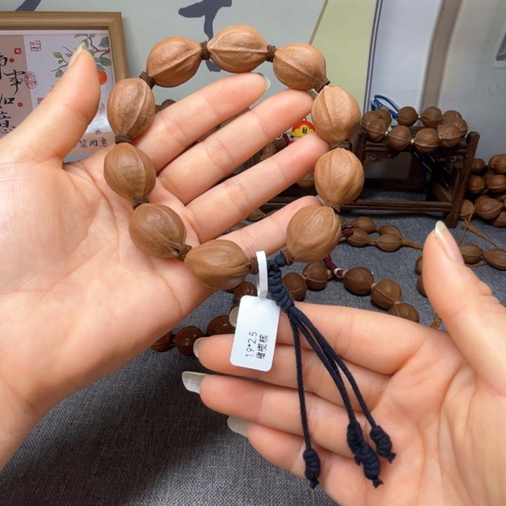 橄榄核手串/手链梅林铁核19.25