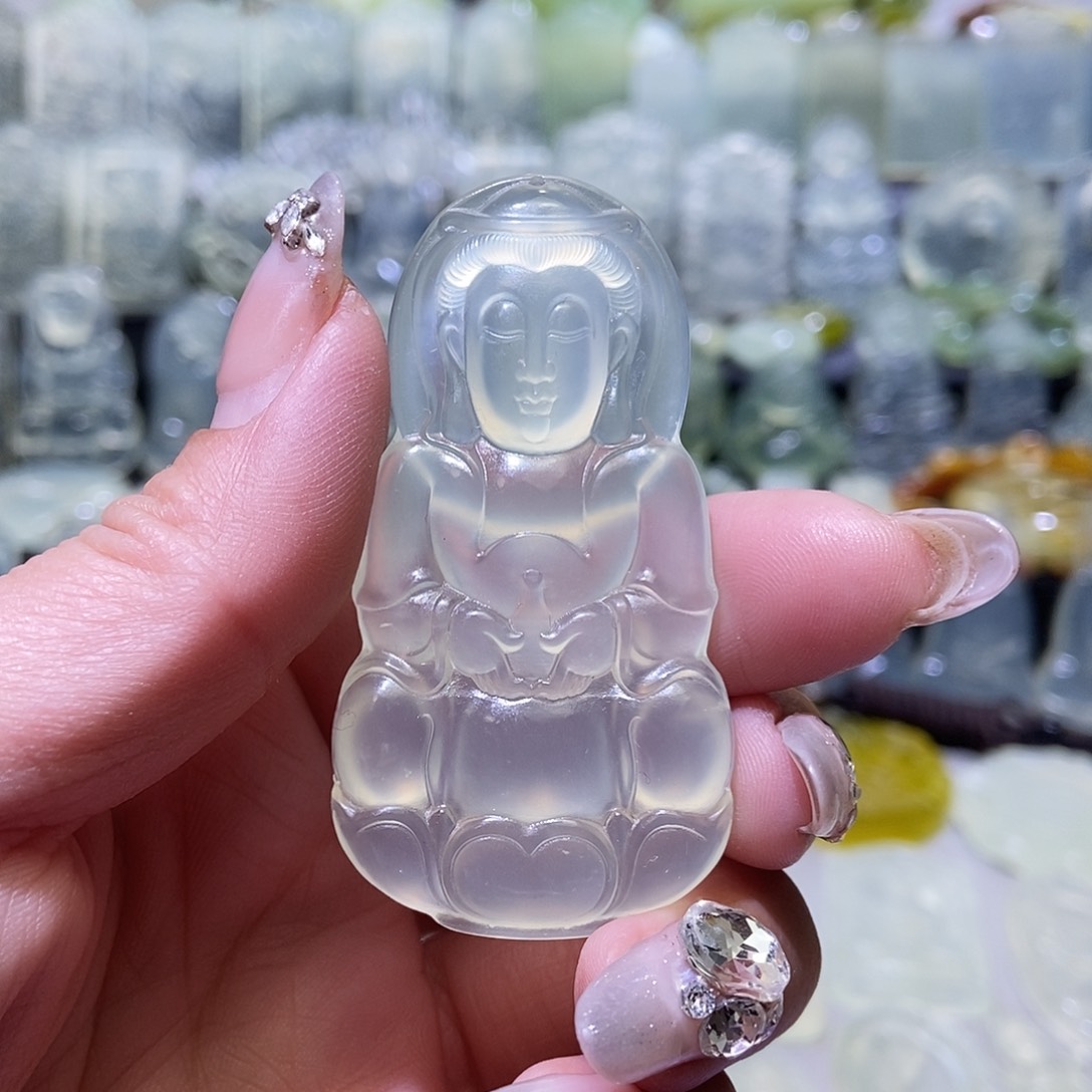 岫玉吊坠未镶嵌吊坠