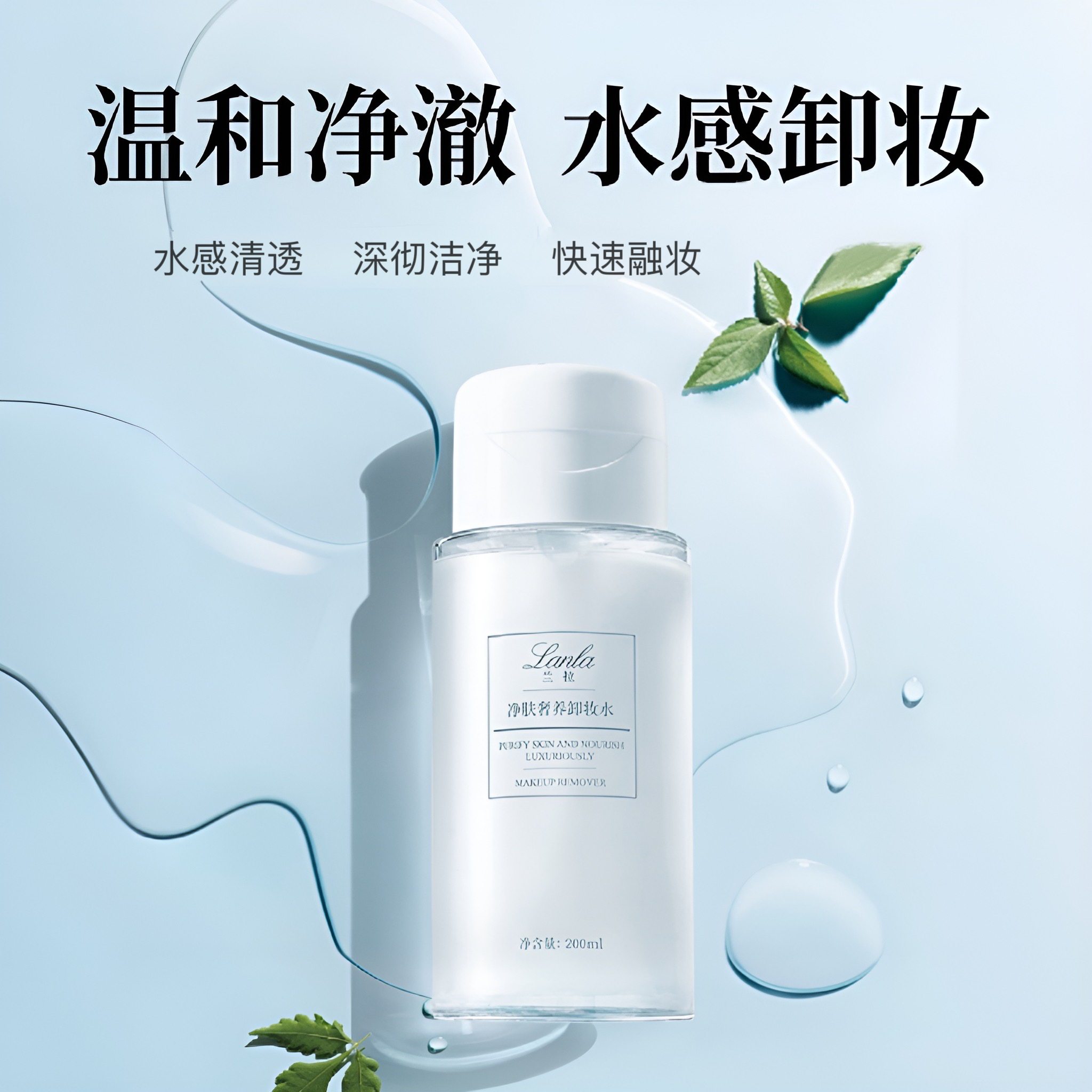 兰拉净肤奢养卸妆水
