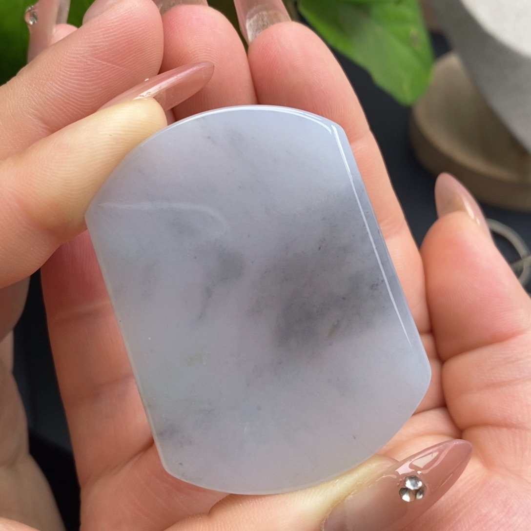 翡翠颈饰未镶嵌缅甸天然A货翡翠