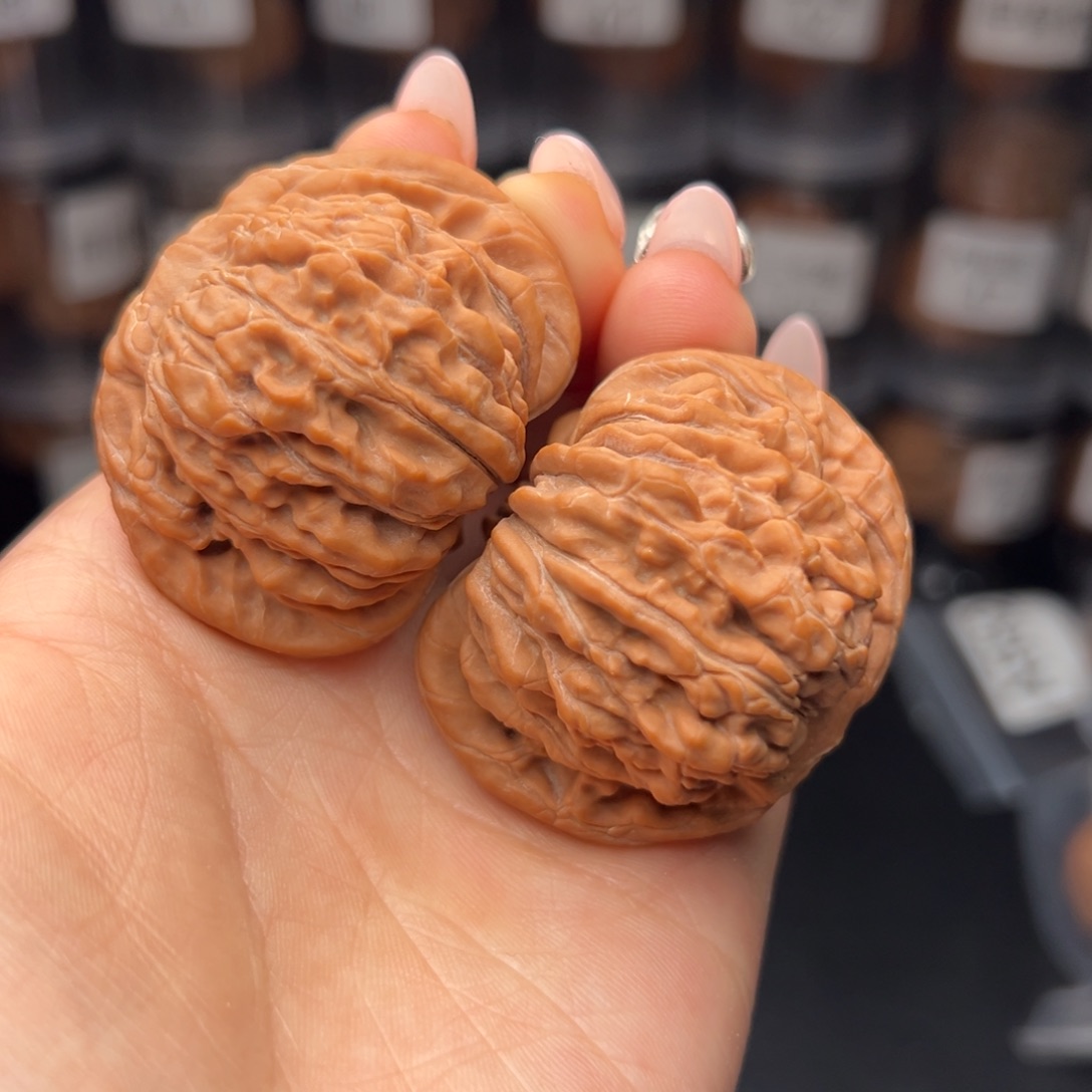 文玩核桃吊坠墨*四座楼