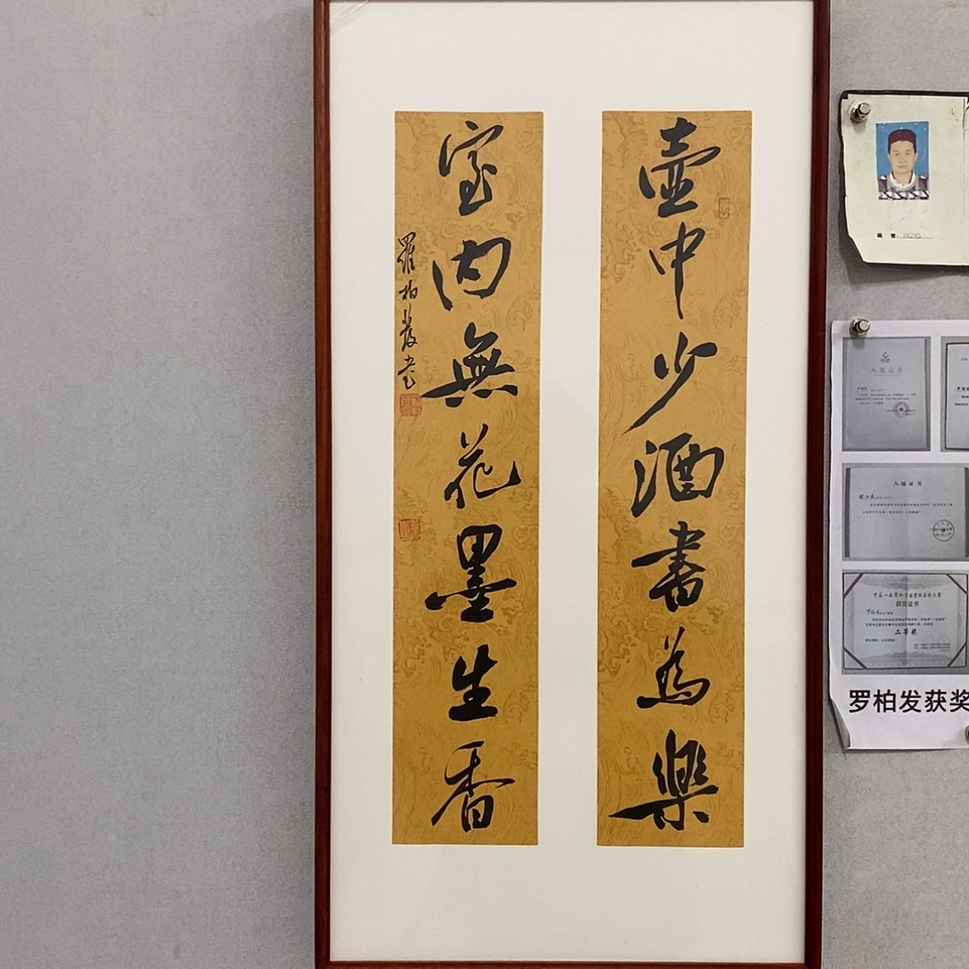 书法罗柏发书法壶中
