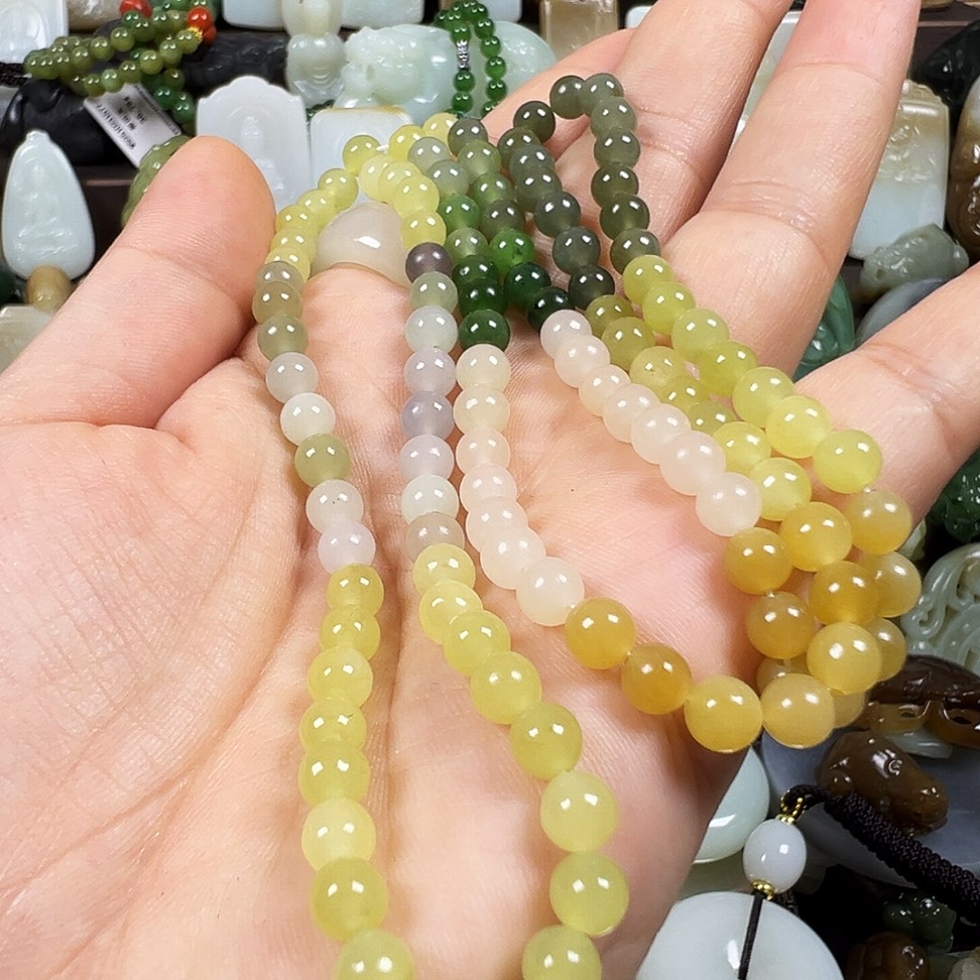 ****慈和田玉未镶嵌颈饰