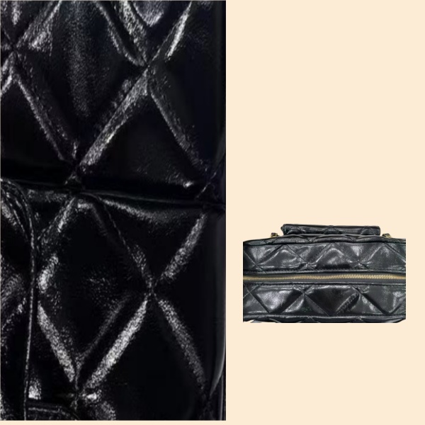 (全新未使用）黑色皮皮化妆包！A196!带礼盒！化妆包！