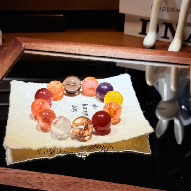 多宝流光——水晶手串多样性发货拍下默认微瑕