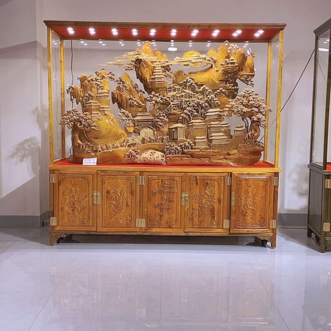 金丝楠王金丝楠小叶桢楠摆件