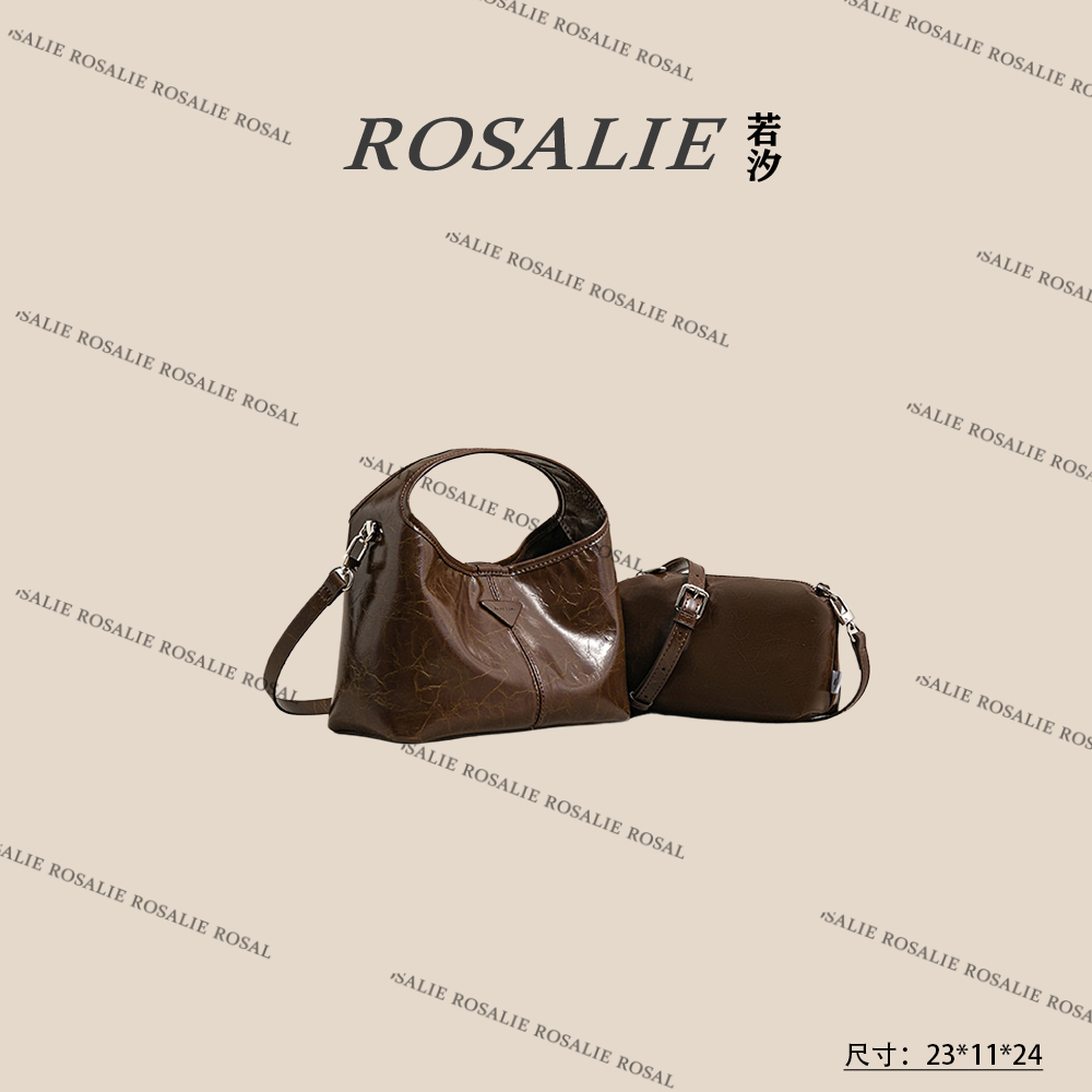  【若汐Rosalie】SK-62743-奶茶可可轻奢小众时尚百搭女士包包