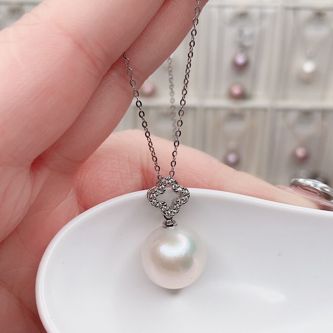 淡水珍珠合金吊坠(赠链)