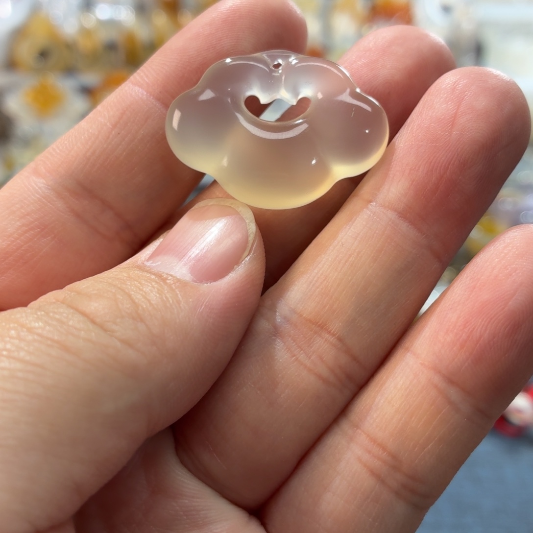 玛瑙/玉髓未镶嵌吊坠(不含链)