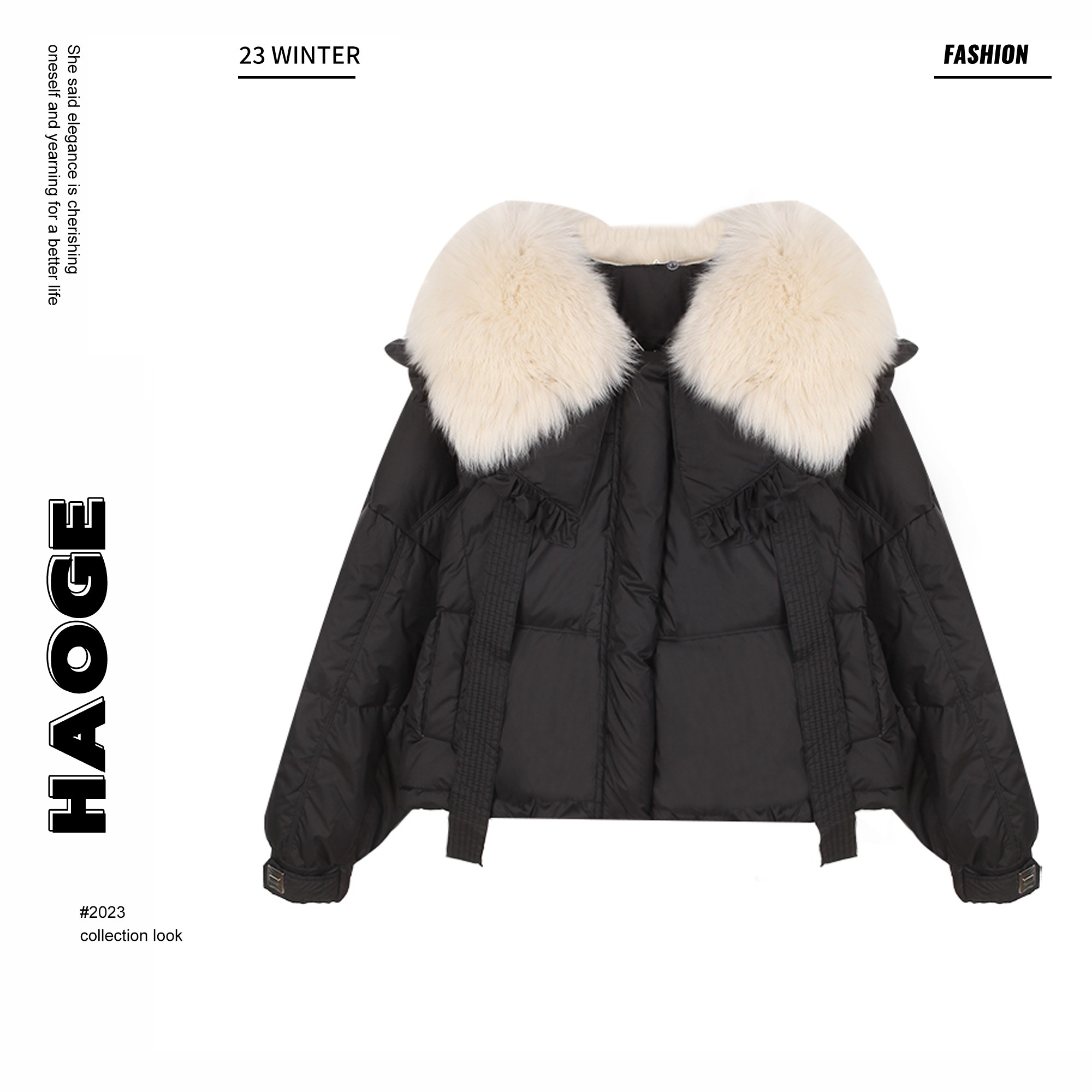 【严选】墨尔本D3YRF1456 ‘’90白鸭绒羽绒服预