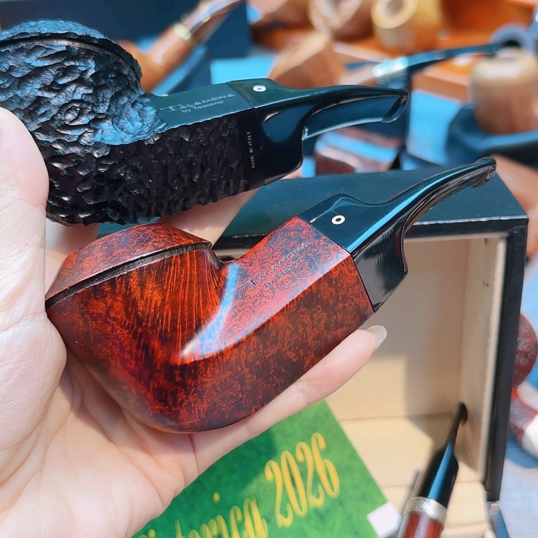 升***林意大利塔拉莫纳石楠木烟斗烟具