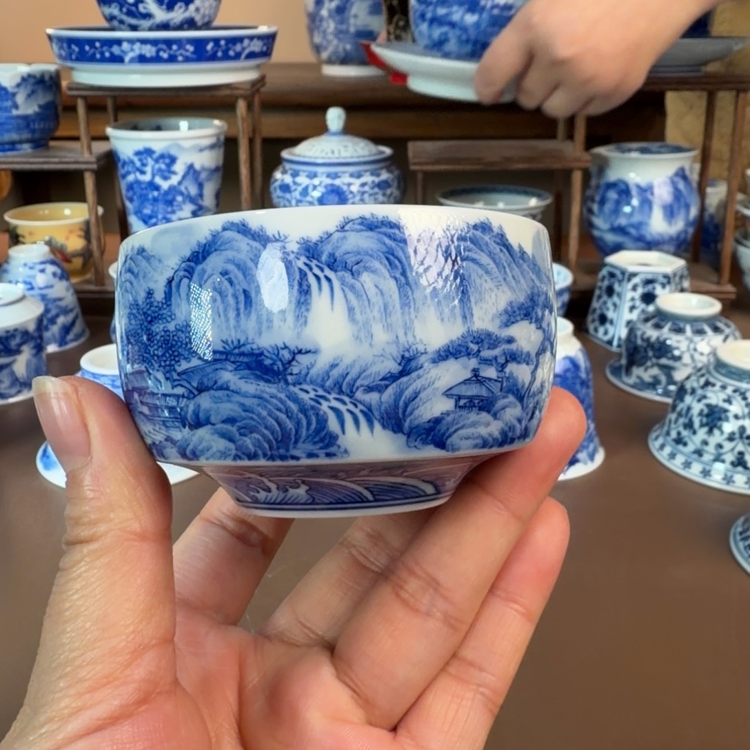 景德镇陶瓷手绘手工