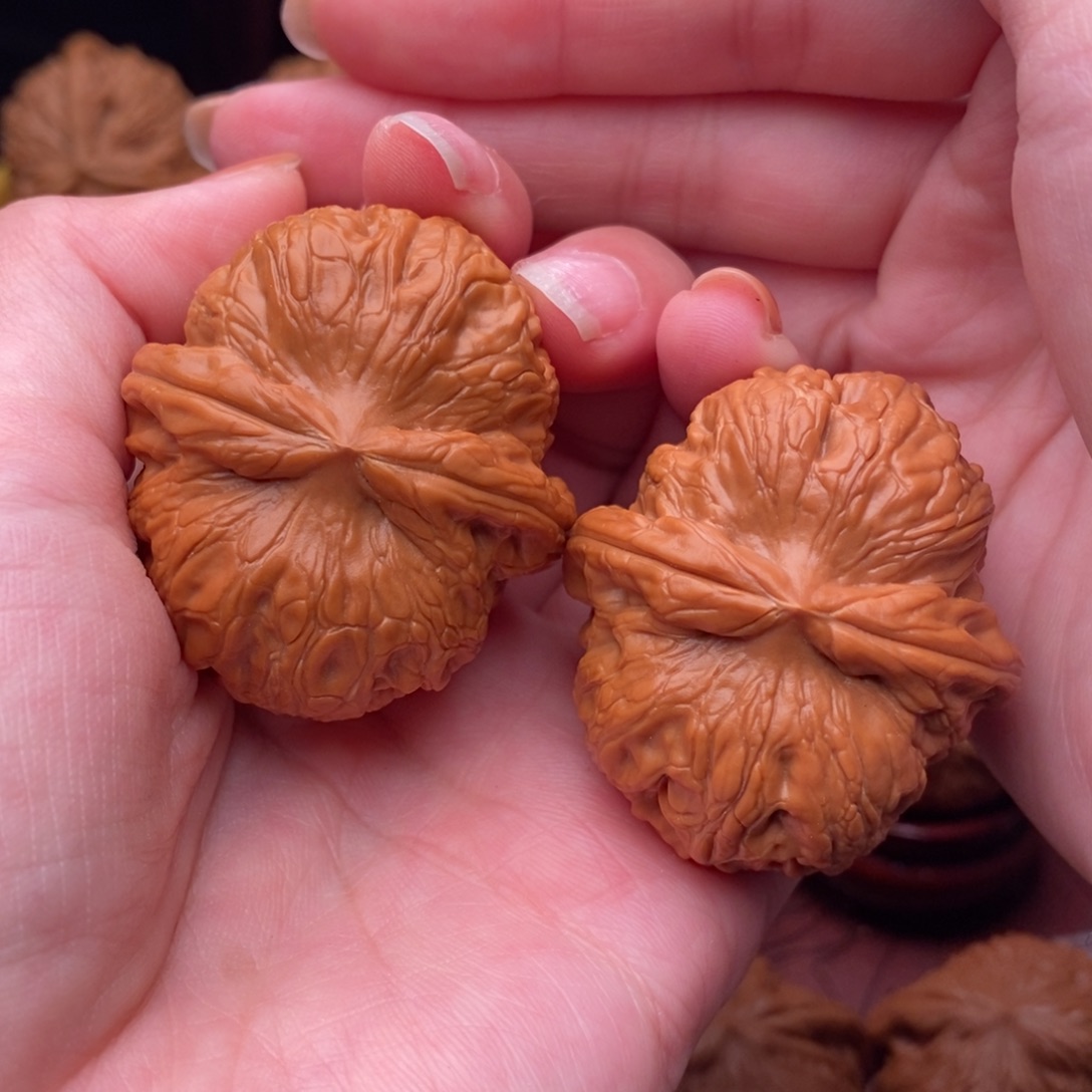 文玩核桃把件元宝43