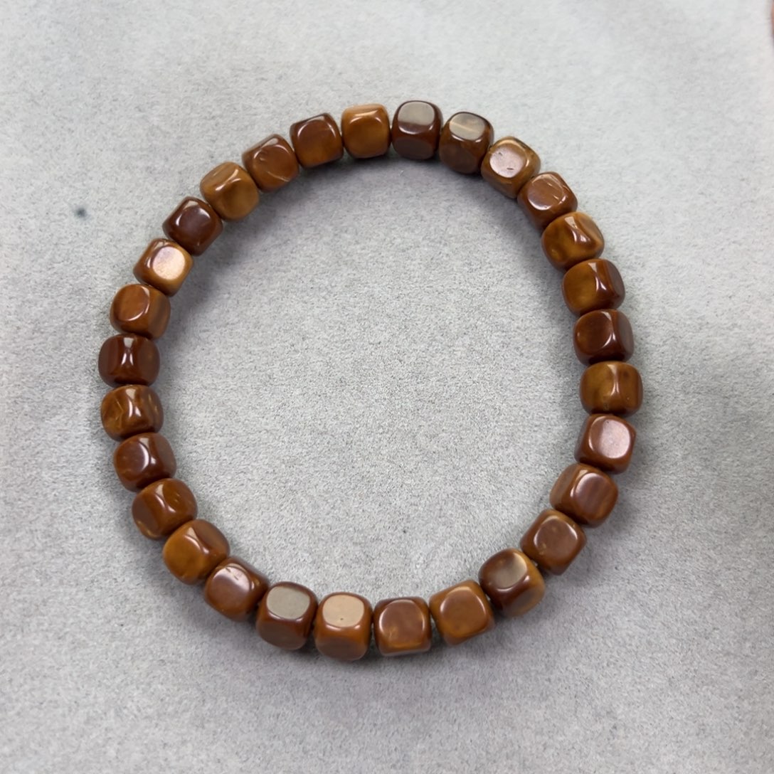 库克手串8mm方糖单圈