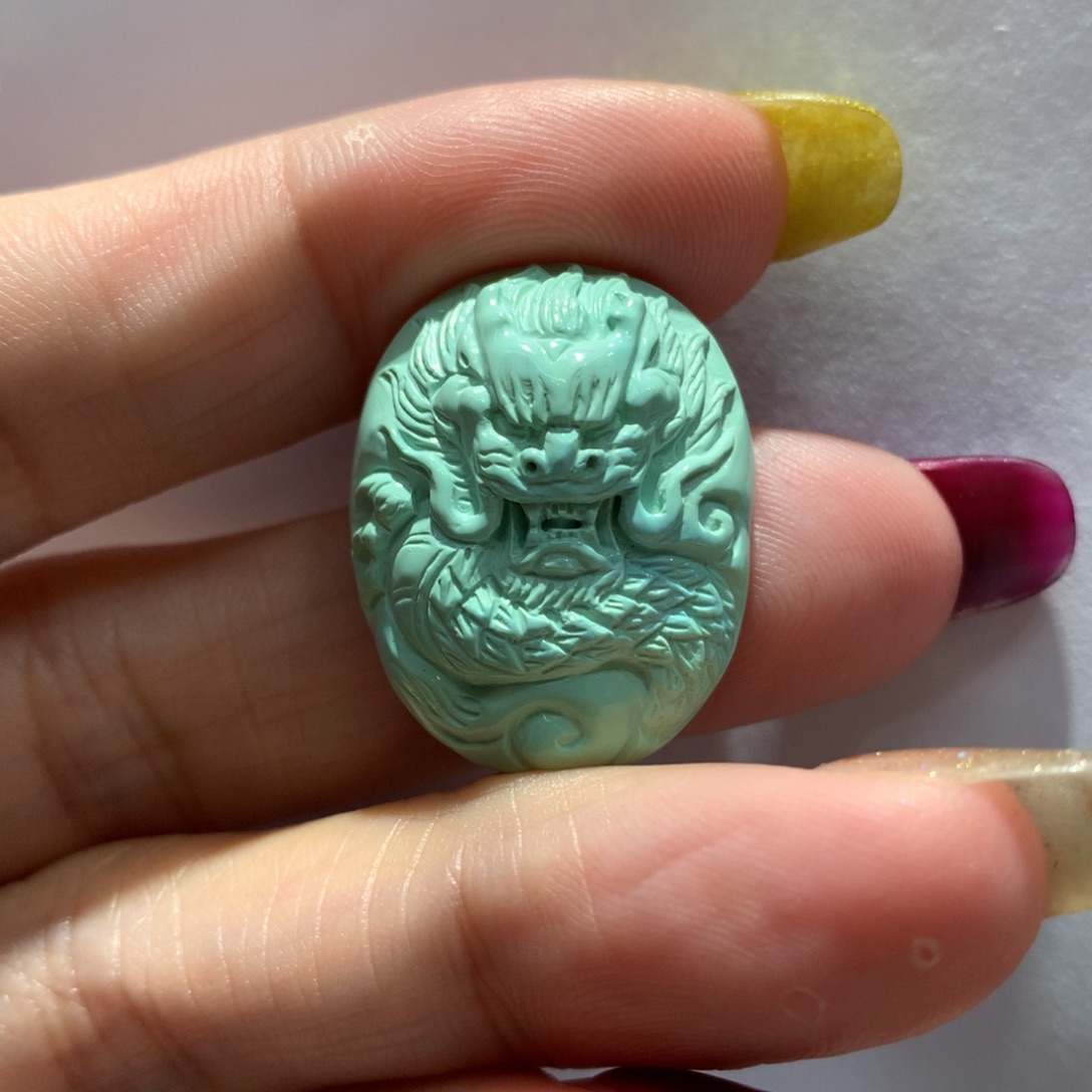 未镶嵌绿松石吊坠