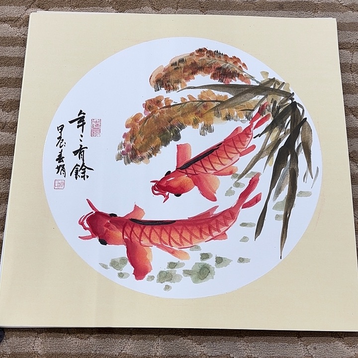 国画花鸟等多种鸟类和动物50.50