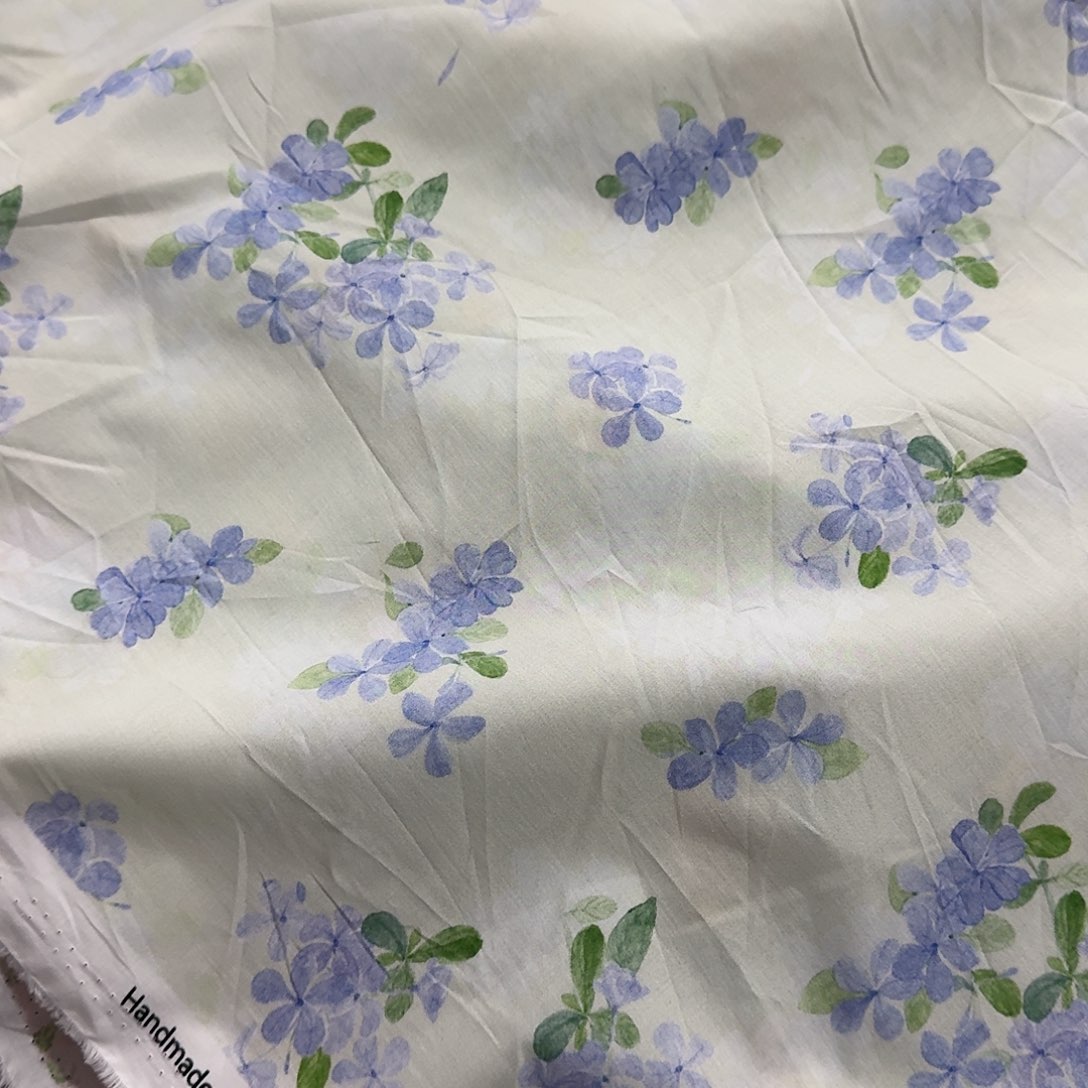 纯棉60支府绸1米长X1.5米宽地卷