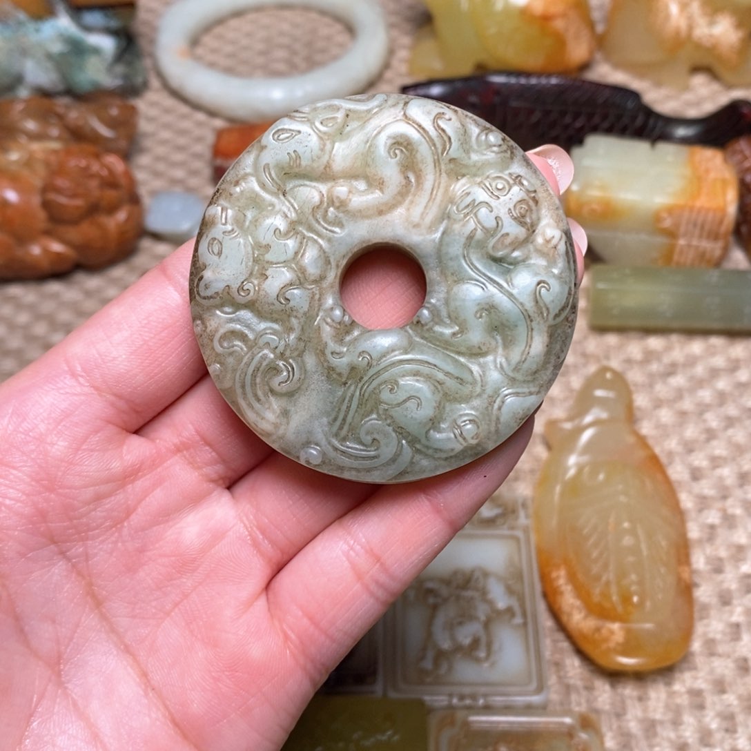 白玉菩提吊坠白玉菩提白玉菩提摆件