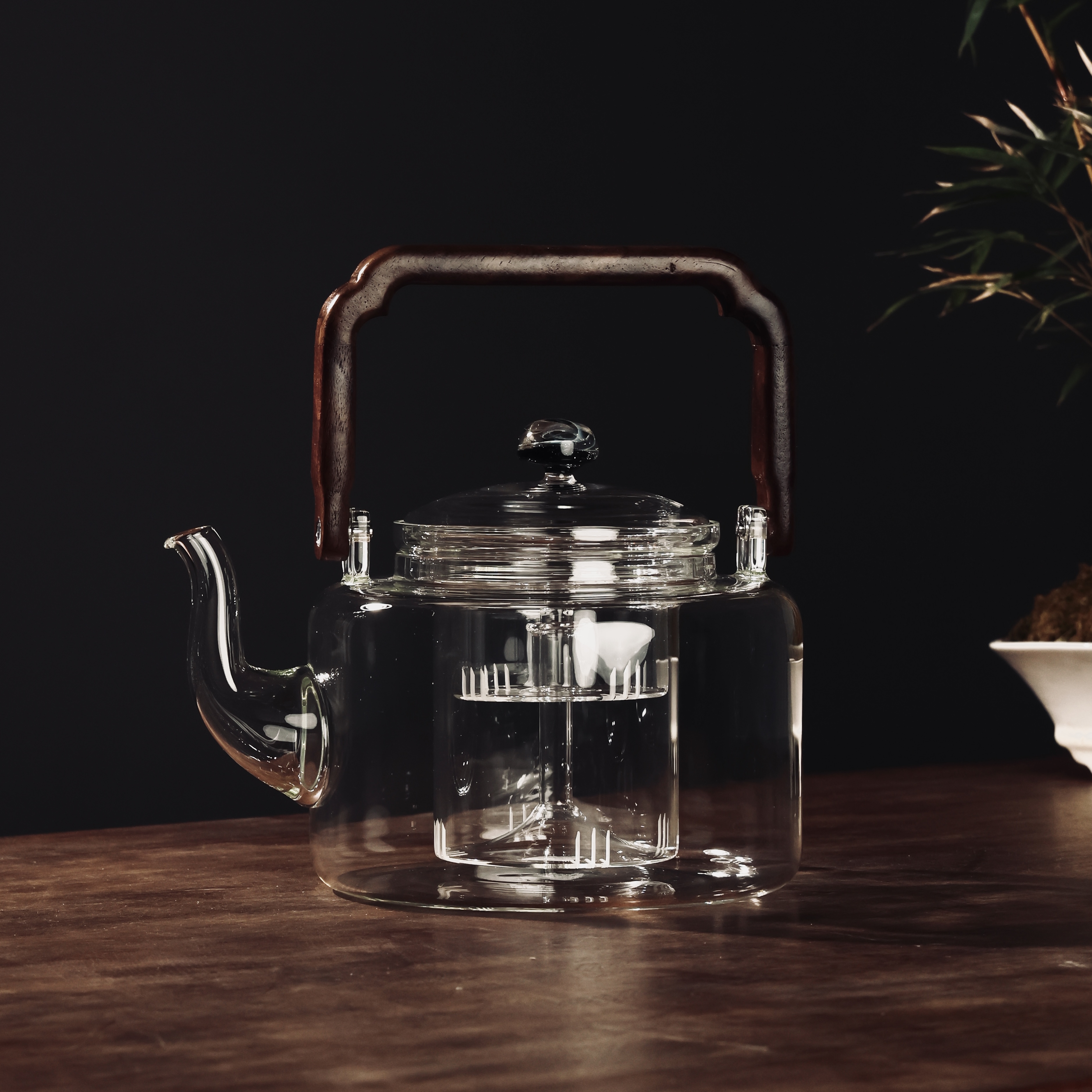 秋闻 晶焱玻璃 方韵煮水壶